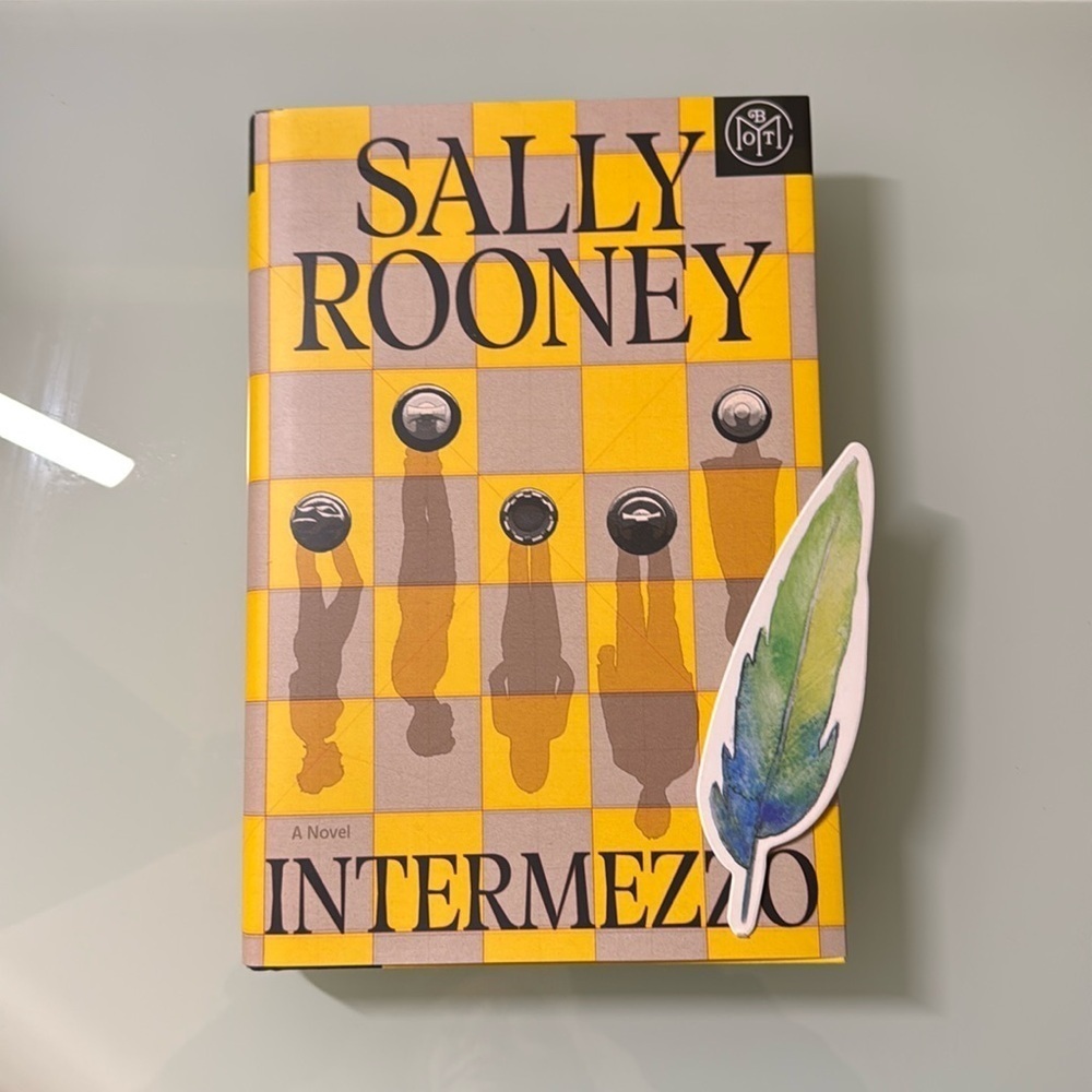 BOTM | Intermezzo | Sally Rooney | Hardcover Book‎ | FREE Bookmark